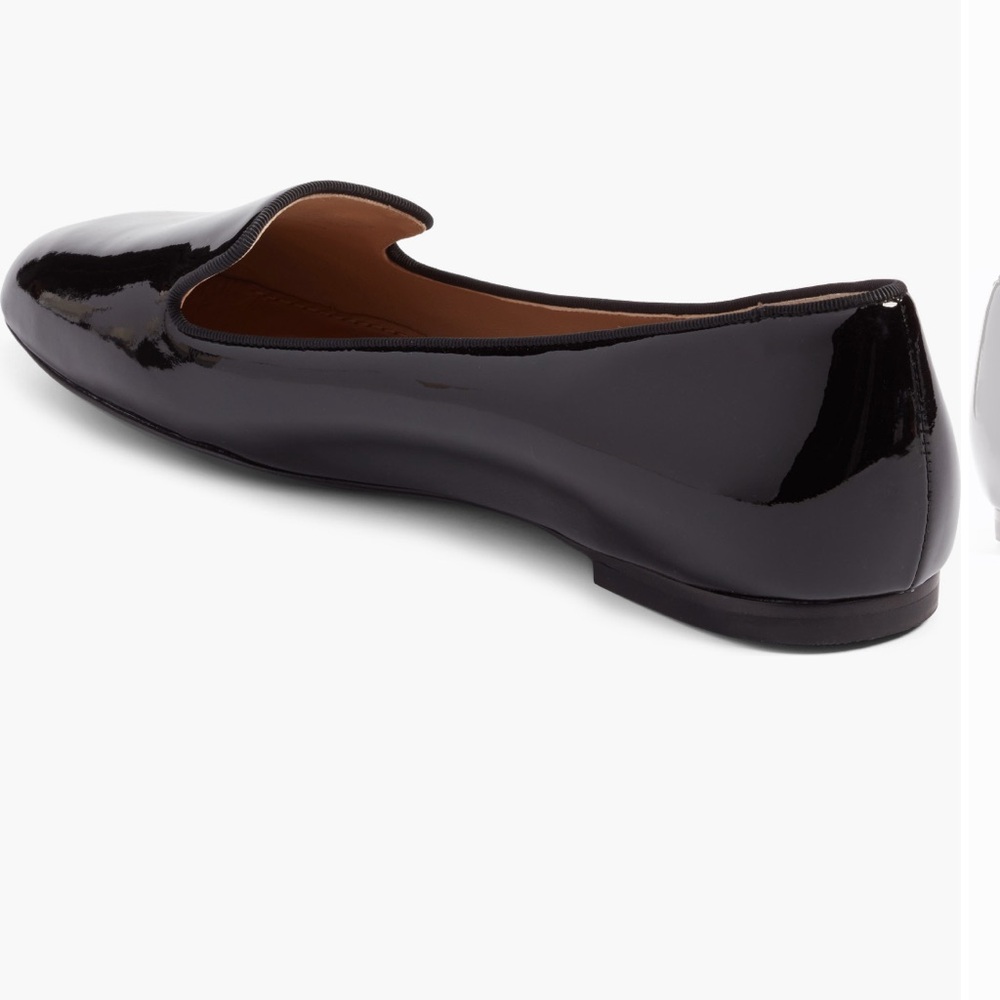 Tory Burch “Samantha” patent leather black loafers shoes flats - Picture 7 of 12